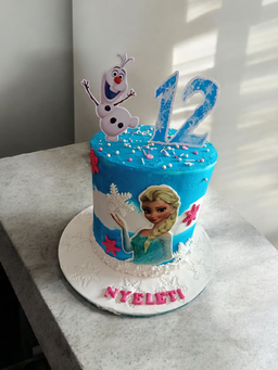  Elsa Frozen Cake 001