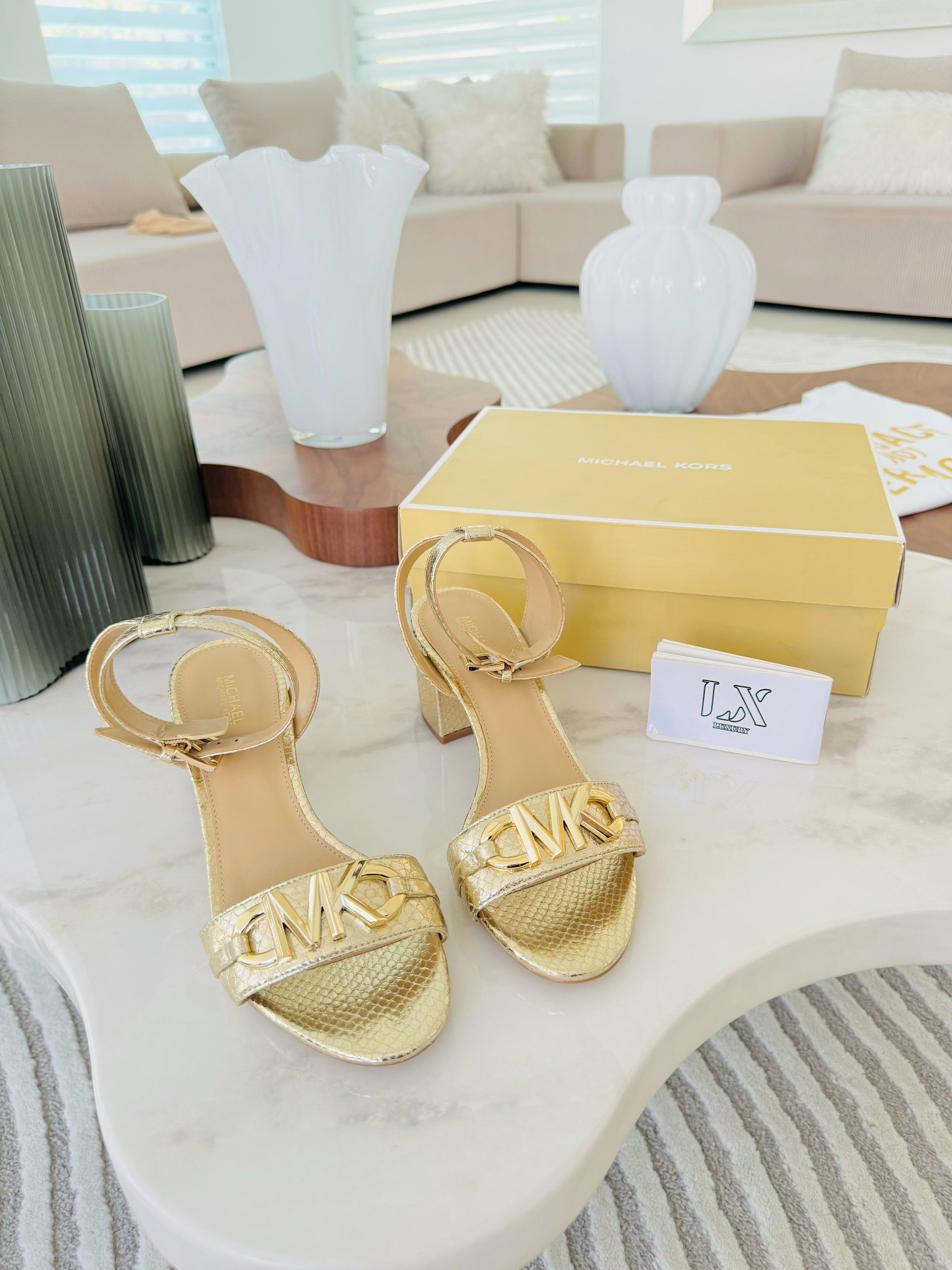 Sandalias gold - Micheal kors_3
