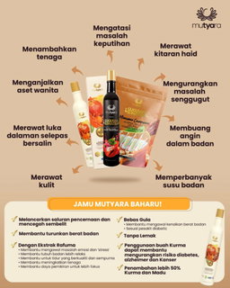 mutyara GUGUSAN SUMATRA 350ml Liquid rm78