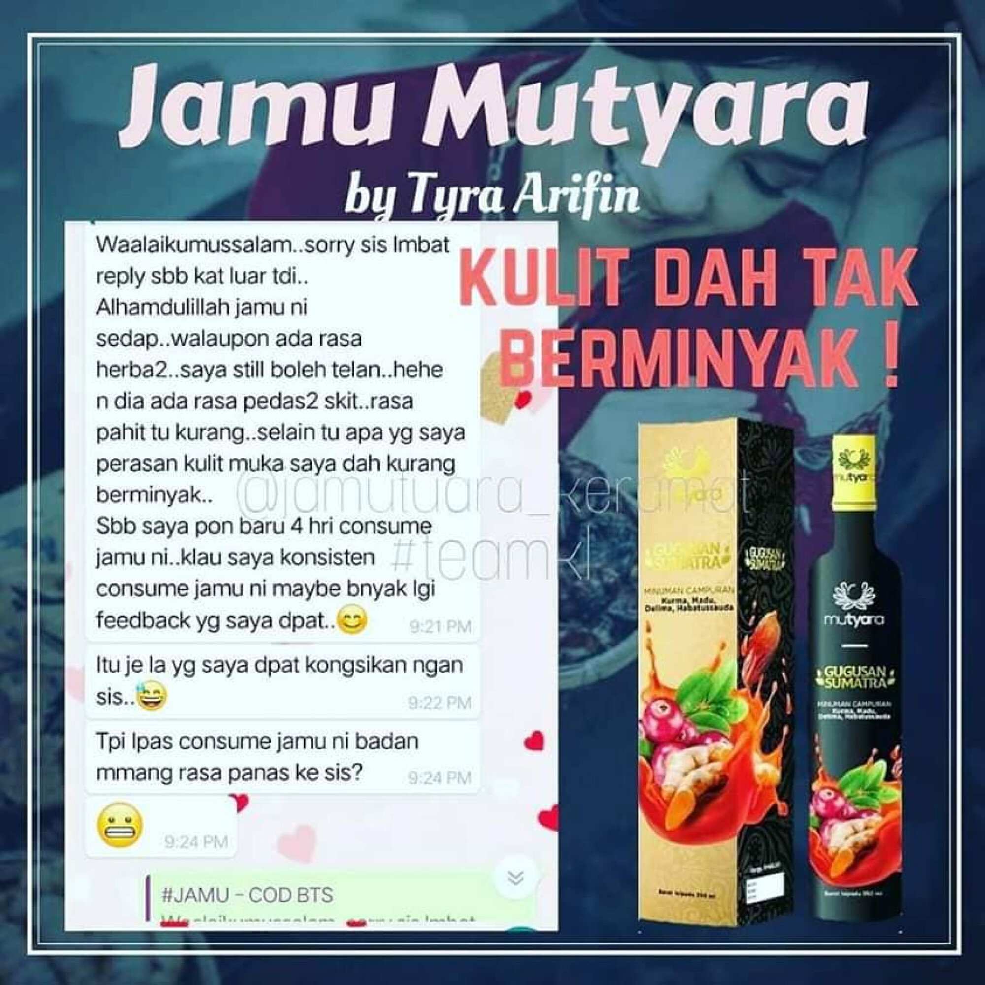 mutyara GUGUSAN SUMATRA 350ml Liquid rm78_5