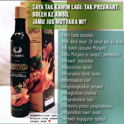 mutyara GUGUSAN SUMATRA 350ml Liquid rm78