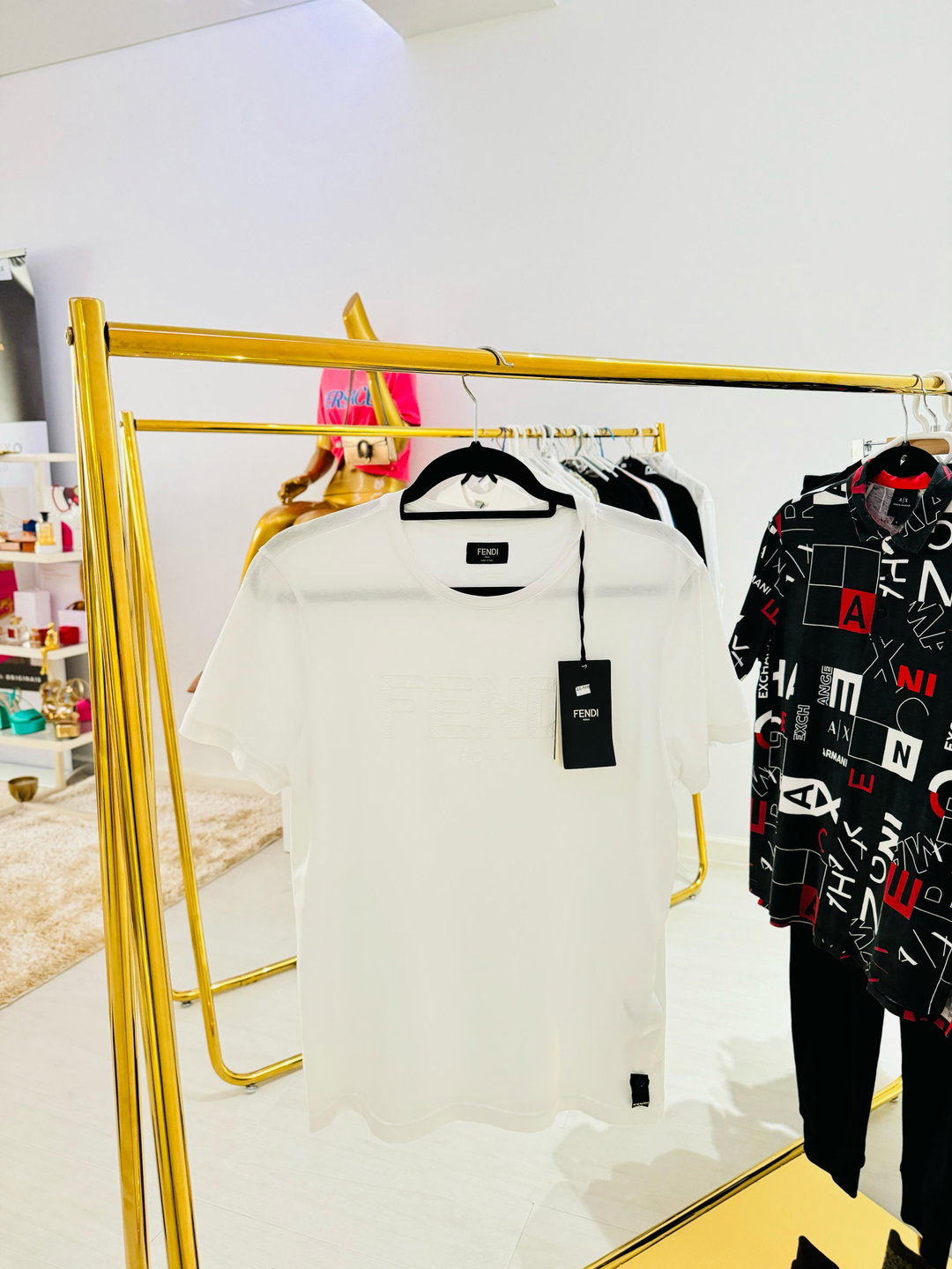 -70%‼️ / T shirt fendi all white