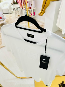 -70%‼️ / T shirt fendi all white 