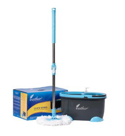 Feather Spin Mop & Bucket 