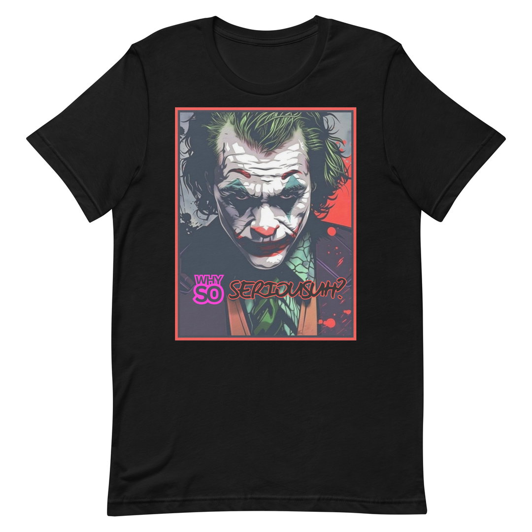 Why So Serious Joker Short Sleeve T-Shirt