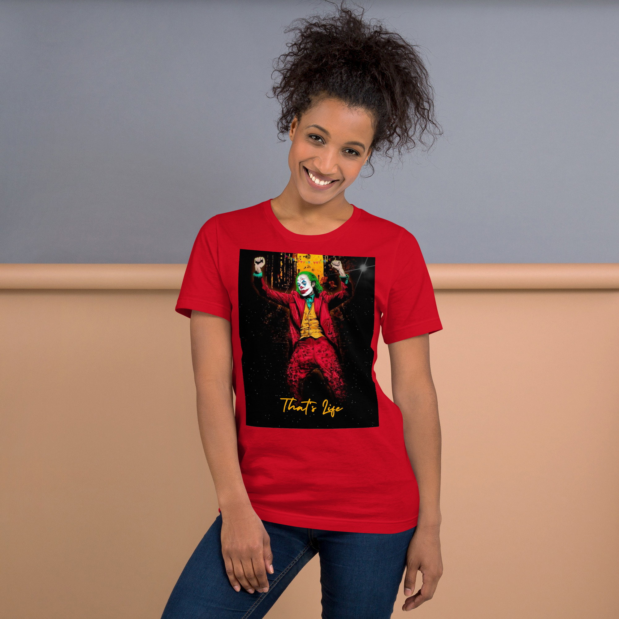 That's Life Joker Short Sleeve T-shirt_1