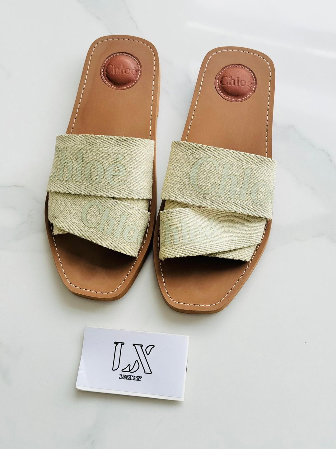 Chinelos Chloe woody - verdes