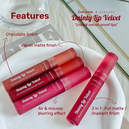 [ELEGANT] Dainty Lip Velvet 4 in 1 Courageous X1 Generous X1 Caring X1 Loving X1 All 4 Variant rm119.60