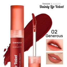 [ELEGANT] Dainty Lip Velvet 4 in 1 Courageous X1 Generous X1 Caring X1 Loving X1 All 4 Variant rm119.60