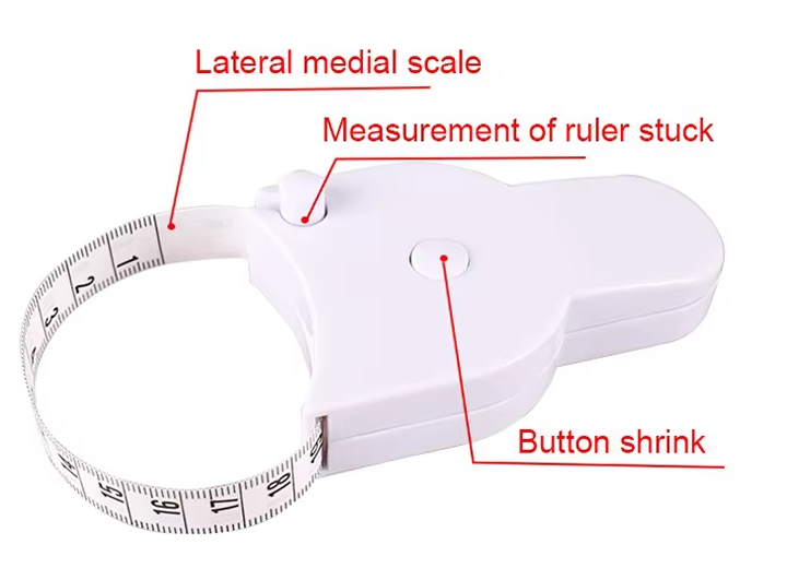 Portable Fitness Telescopic Y shape Health Tape Measure _3