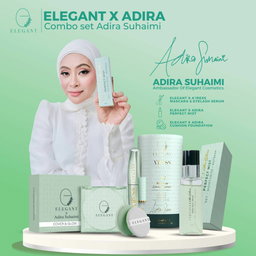 Elegant Combo Set Adira Suhaimi Cushion Foundation Cover & Glow Mascara & Eyelash Serum & Perfect Mist rm139.70