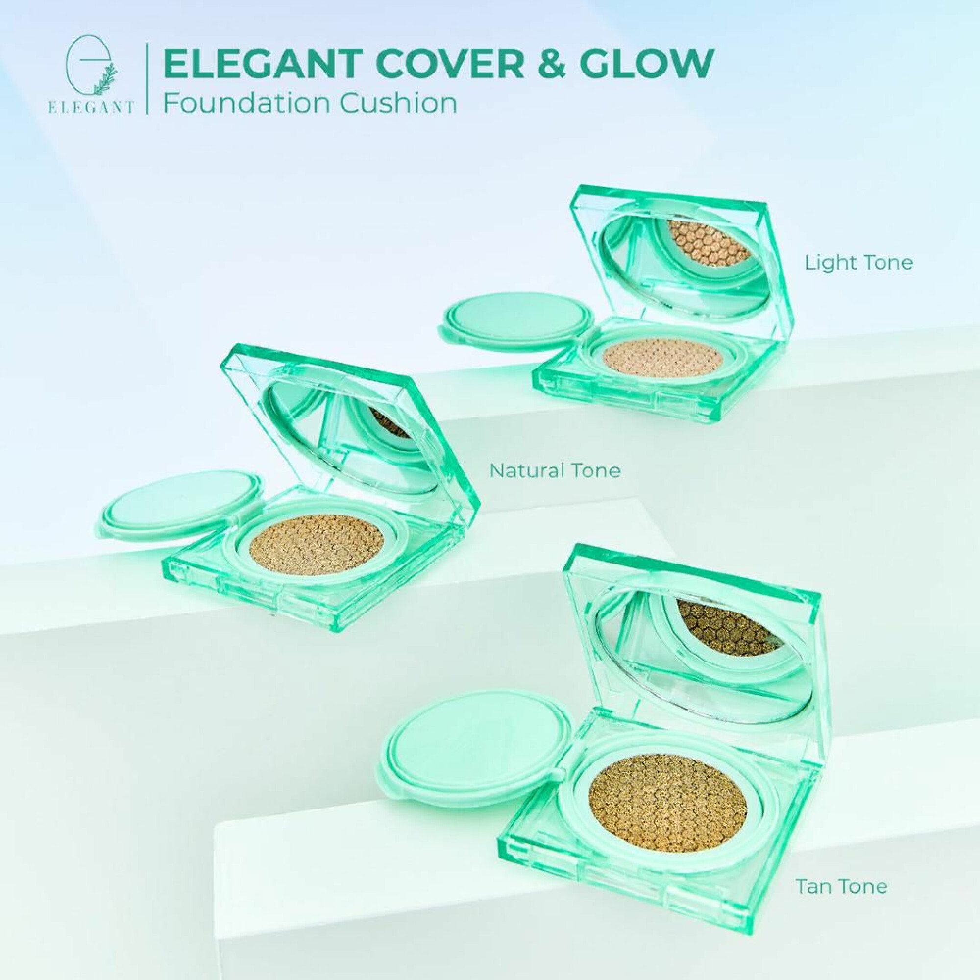 Elegant Combo Set Adira Suhaimi Cushion Foundation Cover & Glow Mascara & Eyelash Serum & Perfect Mist rm139.70_1