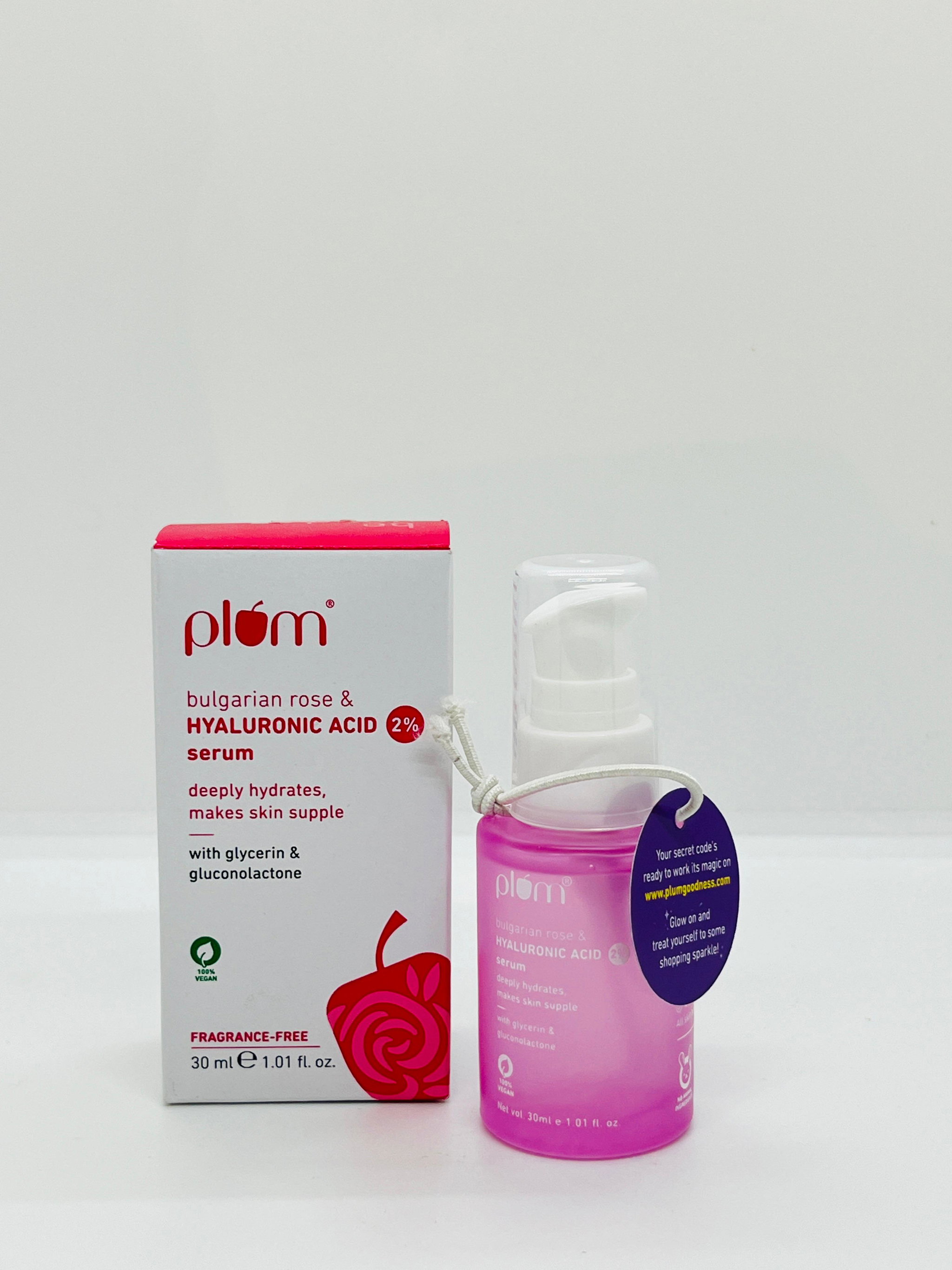 Plum Bulgarian rose & hyaluronic acid 2% serum_0