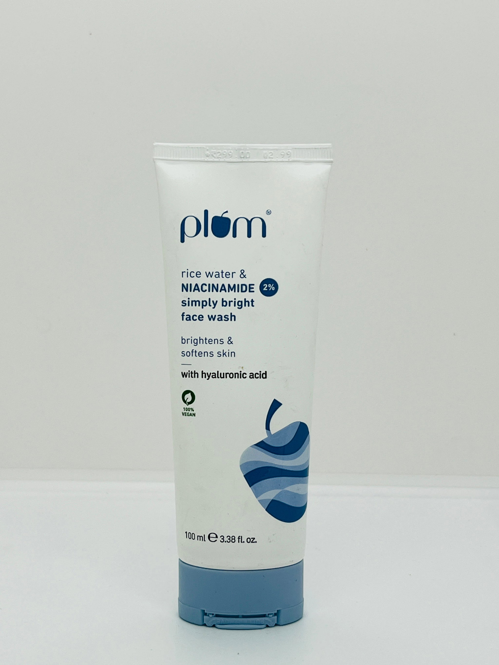 Plum rice water & niacinamide 2% facewash(100ml)_0