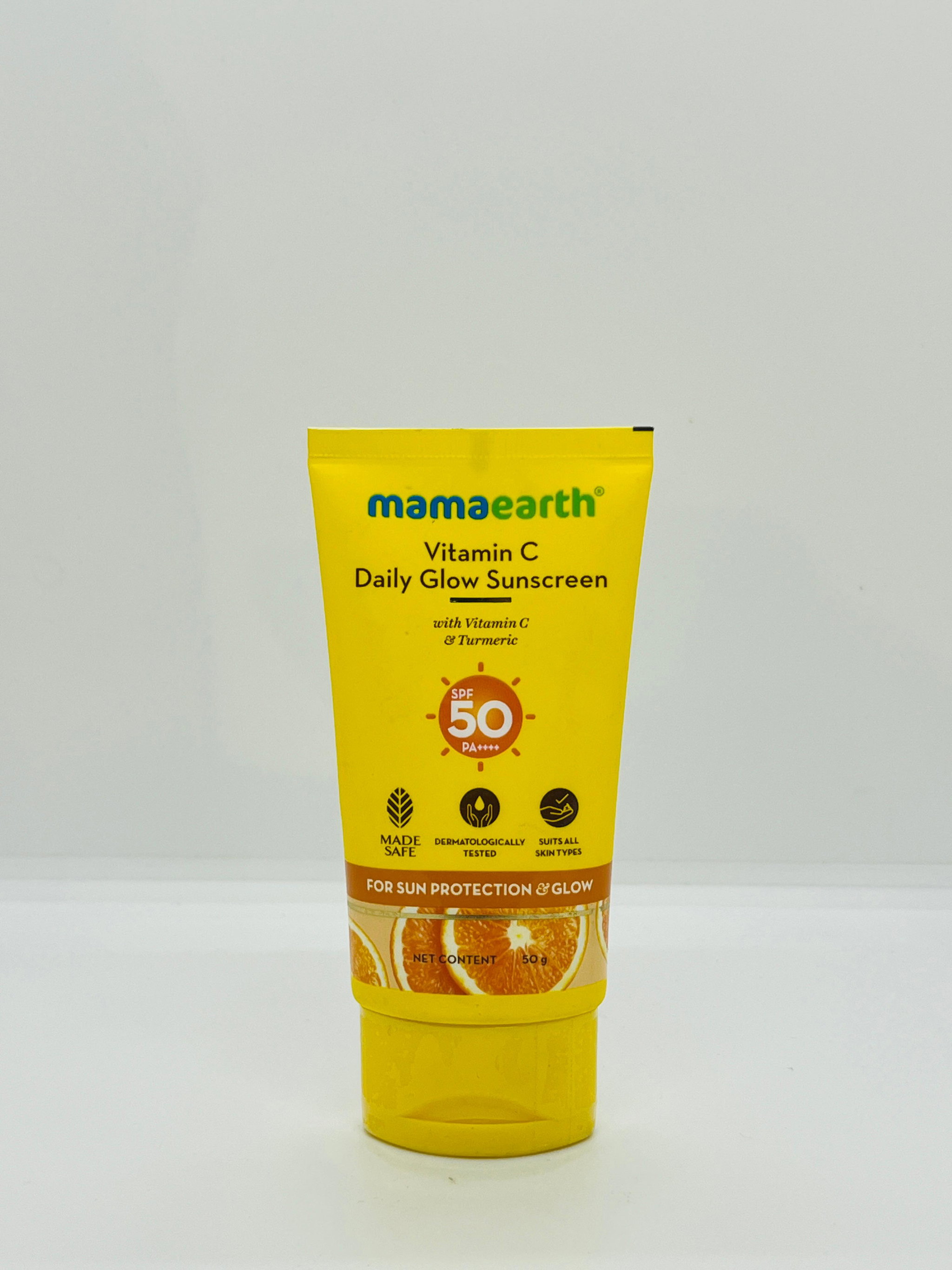 Mamaearth vitamin c sunscreen spf50 (50g)_0