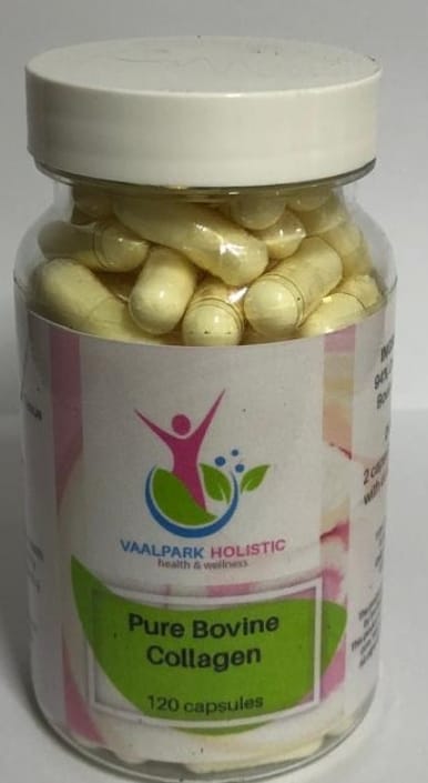 Pure Hydrolyzed Bovine Collagen 120 capsules_0