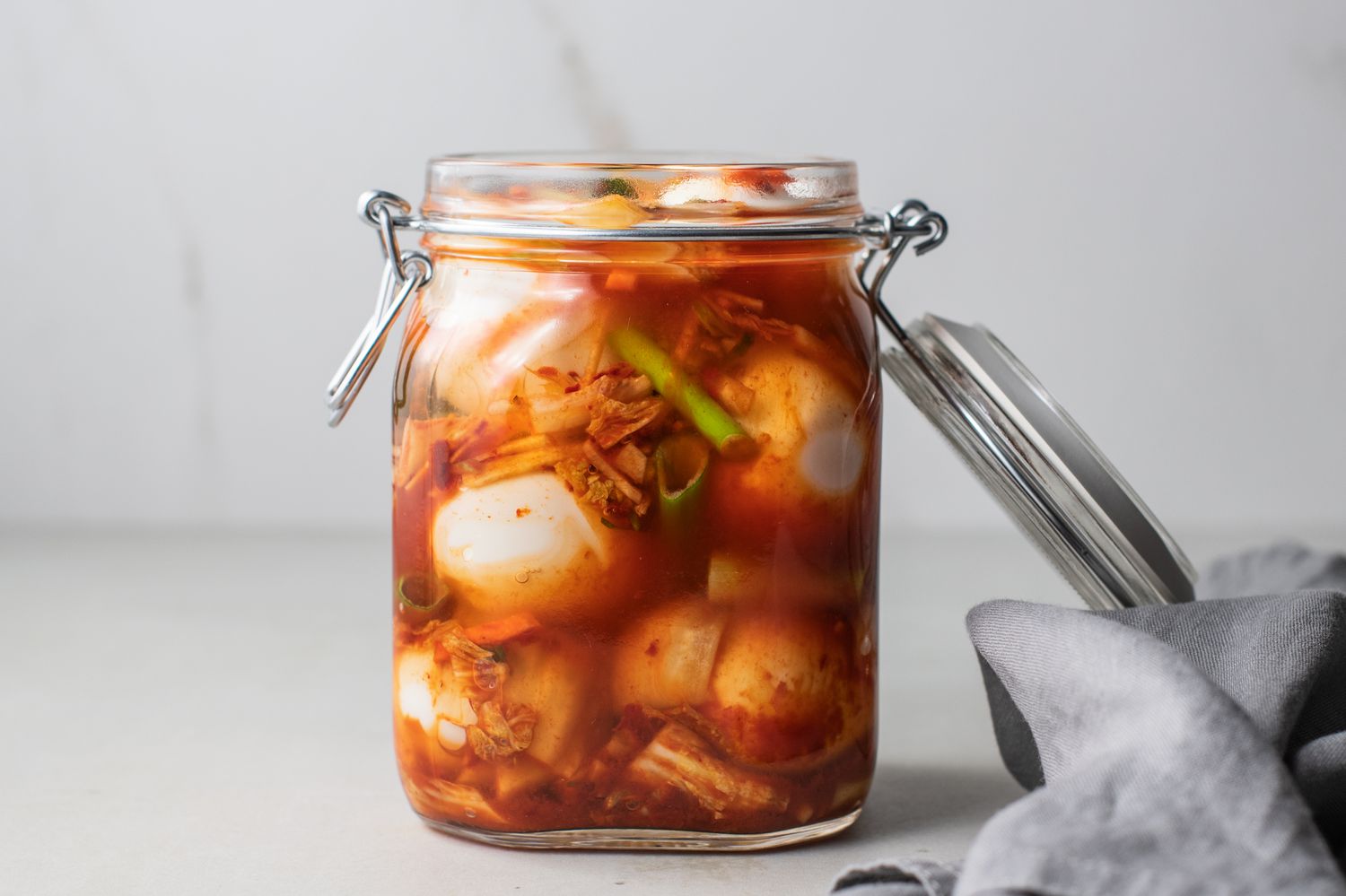 Fermented Kimchi Eggs Jar_0