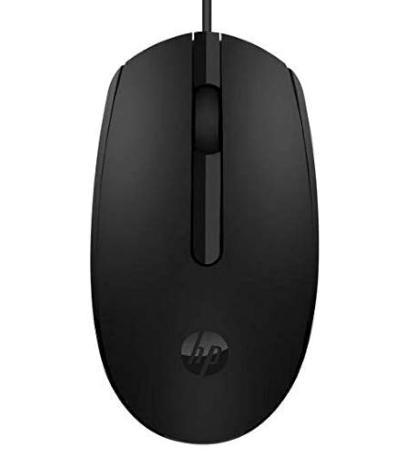 Mouse USB com fio HP M10 com 3 botões, alta definição, 1000 DPI, rastreamento óptico e design ambidestro_0