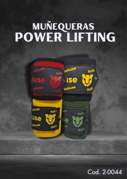 Muñequeras Powerlift 4mm 