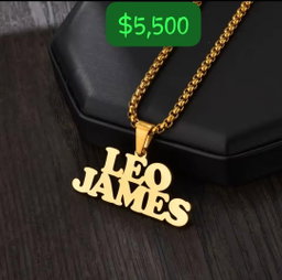 Male Customize Double Name Chain