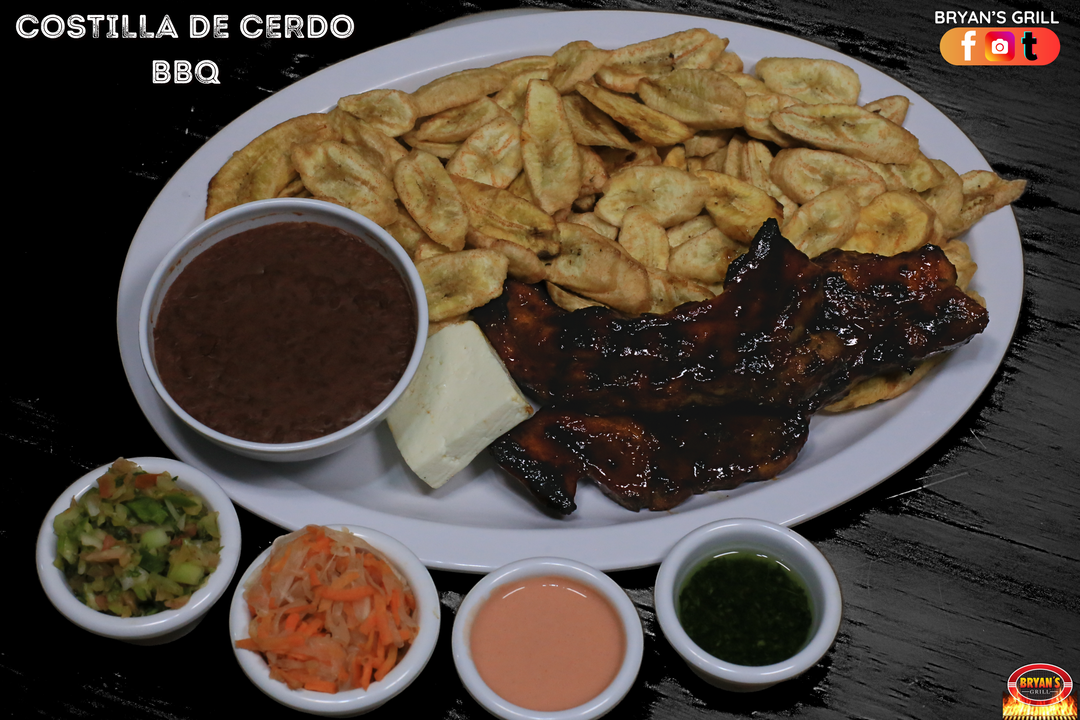 COSTILLA DE CERDO BBQ