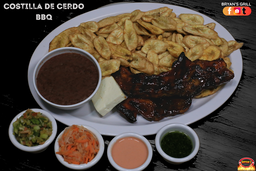 COSTILLA DE CERDO BBQ