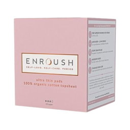 Enroush Organic Pads Super 10pcs