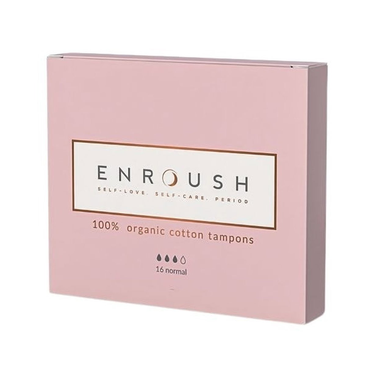 Enroush Organic Tampons Normal 16pcs_0