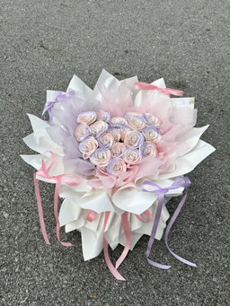 19 Stalk Awakening Soap Rose Bouquet  