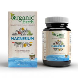 Organic Earth Magnesium 60 Capsules