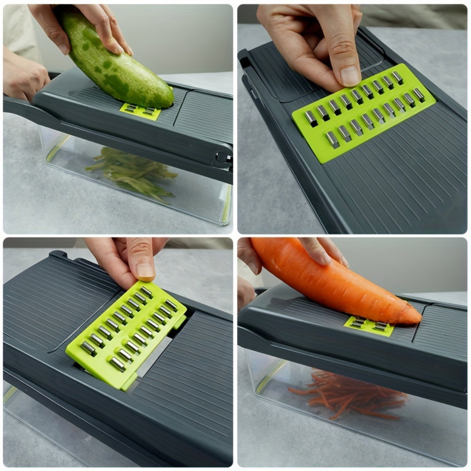 Mandoline 16 en 1 trancheuse de légumes et de fruits_3