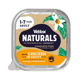 Webbox Natural Dog Chicken in Gravy 150g