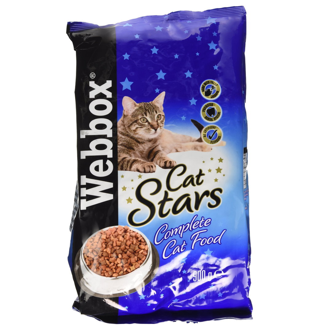 Webbox Cat Food Cat Stars 900g