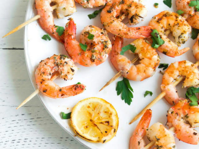 Prawn Kebab
