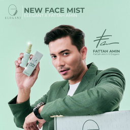 SET FATTAH AMIN ELEGANT FACE MIST FATTAH AMIN JEJU CLEANSER PENCUCI MUKA 100ML NIGHT RECOVERY CREAM HYDRATION MOISTURIZER (NEW LOOK) JEJU GREEN VITA Toner Sunscreen Whitening Emulsion rm320