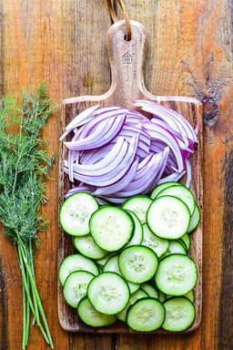 Cucumber & Onion 