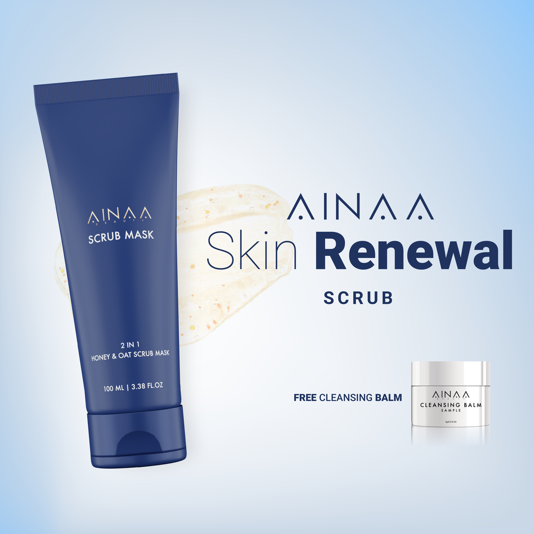 Ainaa Honey Oat Scrub Mask