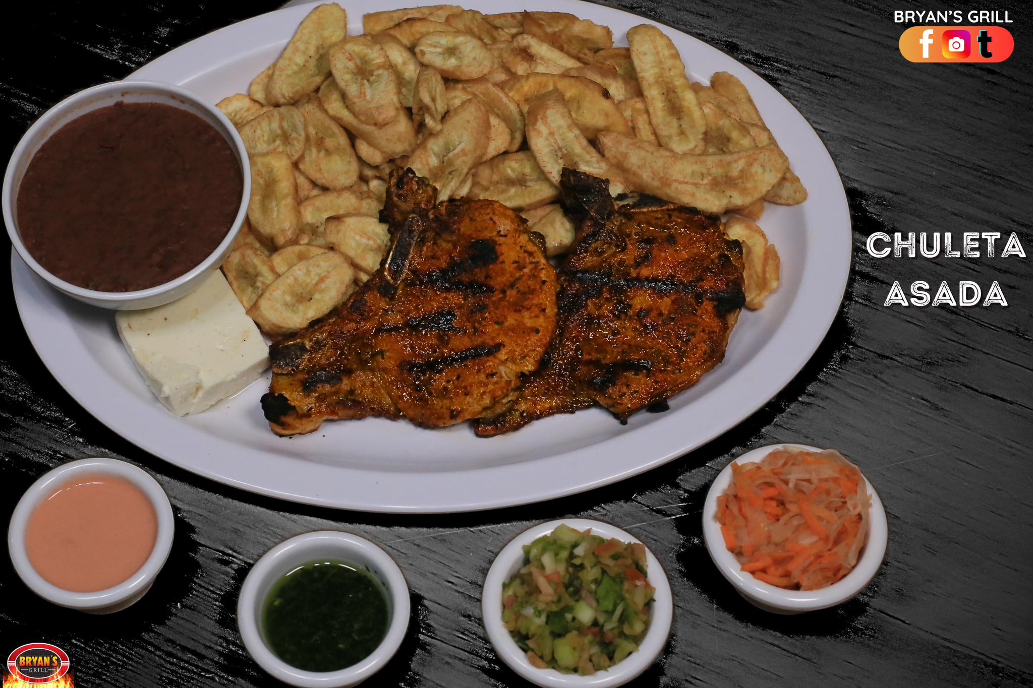 PLATO GRANDE DE CHULETA DE CERDO ASADA_0