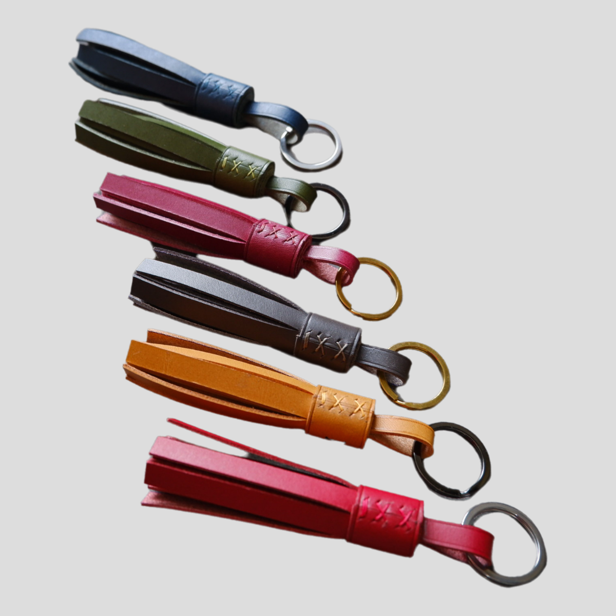 Personalized Tassel Keyring - 8 colors_0