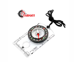 Waterproof Orienteering Compass for Map Reading Baseplate Compass Outdoor Hiking Hunting Navigation Camping Gadget Survival Gear