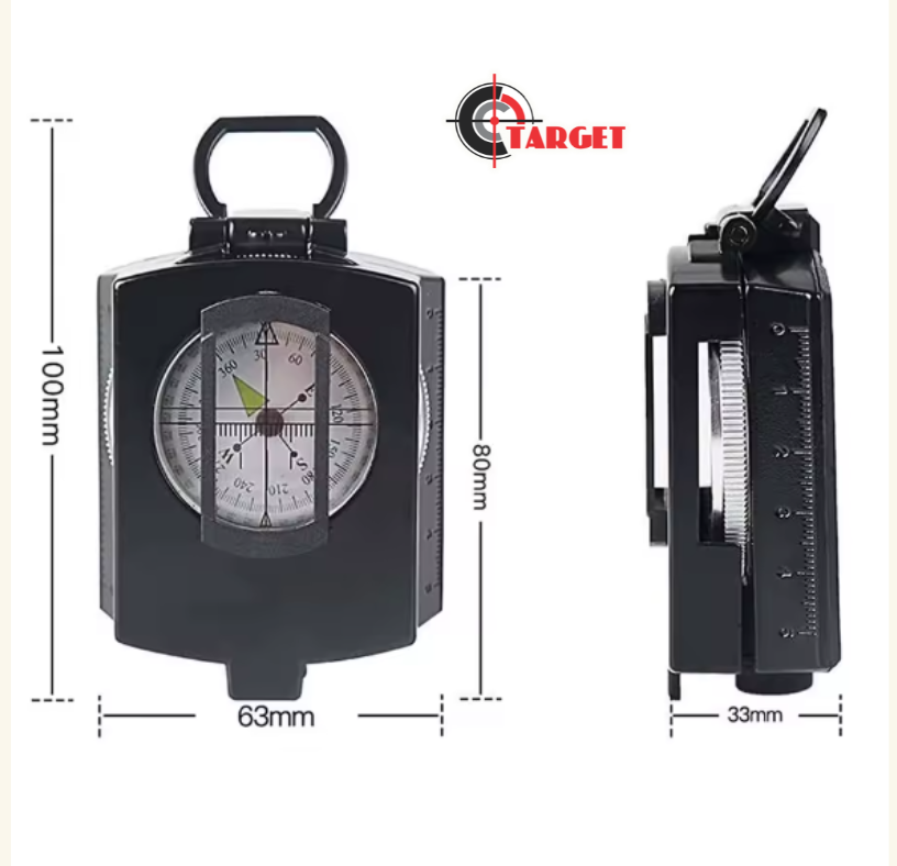 Tactical Compass Waterproof / Hiking / Scouting / Camping _2