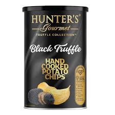 Hunter's Gourmet Hand Cooked Potato Chips Black Truffle 150G