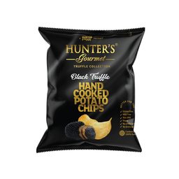 Hunter's Gourmet Hand Cooked Potato Chips Black Truffle 40G