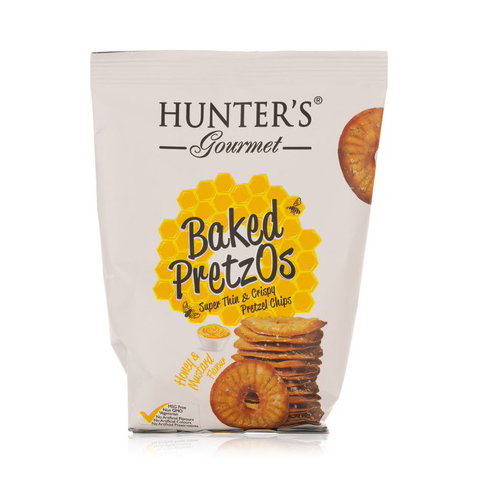 Hunter's Gourmet Baked Pretzos Honey Mustard 70G