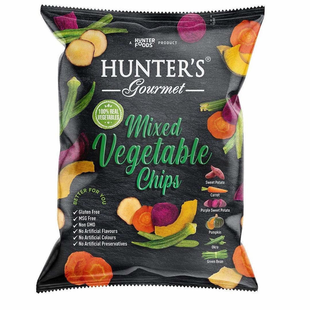 Hunter's Gourmet Mixed Vegetable Chips 75G