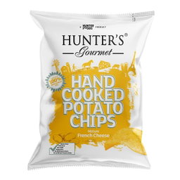 Hunter's Gourmet Hand Cooked Potato Chips Mature French Cheese 40G