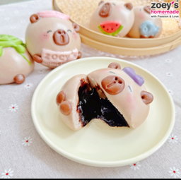 Zoey PRE-ORDER: Capybara Bun – Chocolate (5pcs)