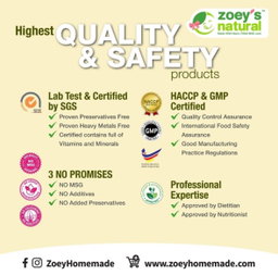 Zoey Organic Chicken Powder (No Added Salt)