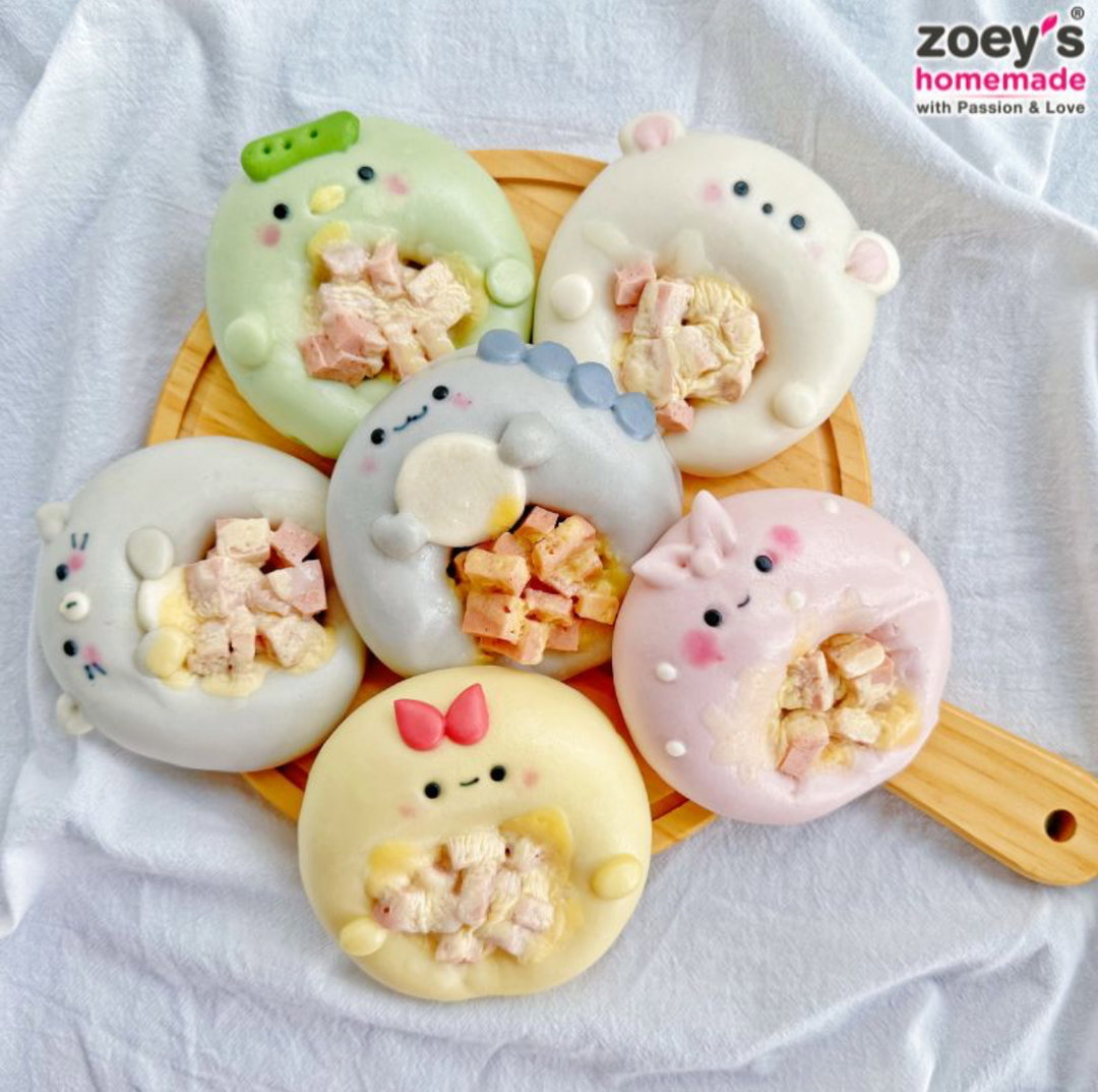 Zoey PRE-ORDER: Pizza Bun (2pcs)