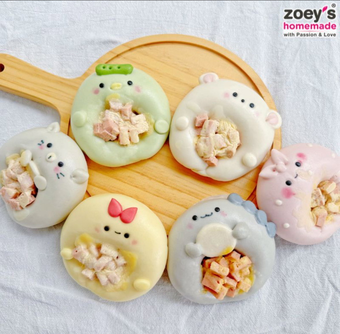 Zoey PRE-ORDER: Pizza Bun (2pcs)_1
